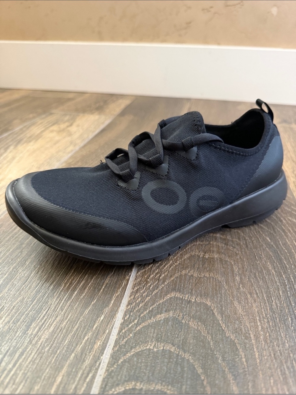 OOFOS Women's 00mg Sport LS-Low Shoe Recovery - Black / Black—10 - Picture 7 of 13